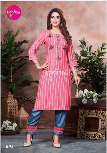 La Pink Zeel vol 1 Kurtis with pant wholesale Price