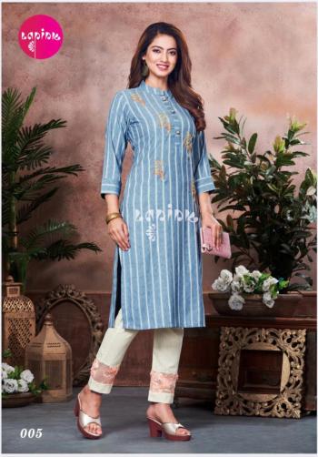 La Pink Zeel vol 1 Kurtis with pant wholesale Price