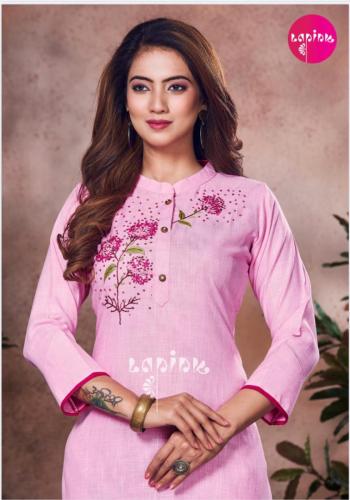 La Pink Zeel vol 1 Kurtis with pant wholesale Price