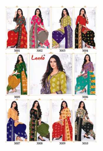 Laado Batik Special vol 3 Cotton punjabi dress Material