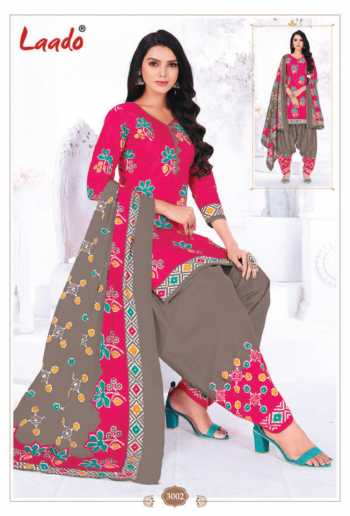 Laado Batik Special vol 3 Cotton punjabi dress Material