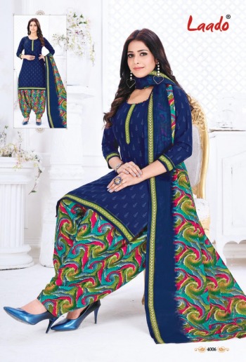 Laado Priti Patiyala vol 4 cotton Patiyala Dress