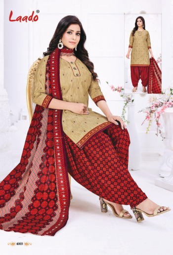 Laado Priti Patiyala vol 4 cotton Patiyala Dress