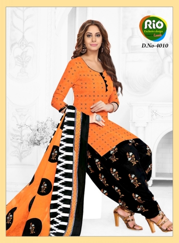 Laado Rio Special vol 10 vol 4 Cotton punjabi Dress Material