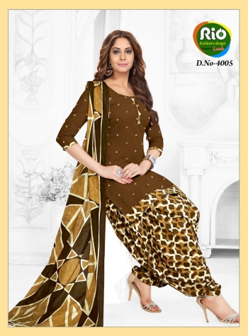 Laado Rio Special vol 10 vol 4 Cotton punjabi Dress Material