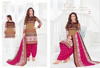 Laado Rio vol 14 Cotton Patiyala dress Material