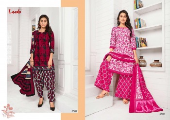 Laado vol 55 Cotton Dress material catalog