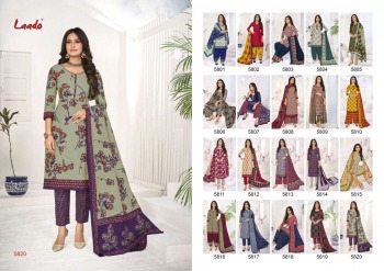 Laado vol 58 Cotton Dress Material catalog wholesaler