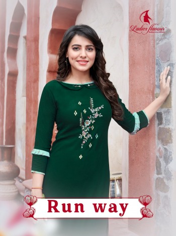 ladies Flavour Runway Kurtis with palazzo wholesaler