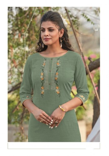 Ladyview Madhurika Rayon kurtis wholesaler