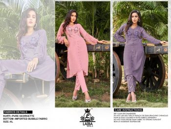 Laiba Am 76 Party wear kurtis with pent catalog