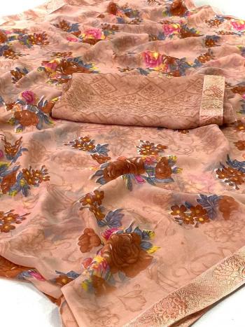Lakshimath Royal Georgette Casual wear Saree wholesaler