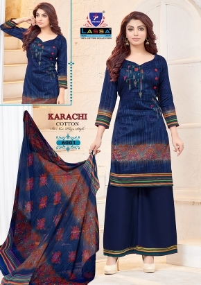 Lassa Karachi Cotton vol 6 Dress Material Wholesale Price