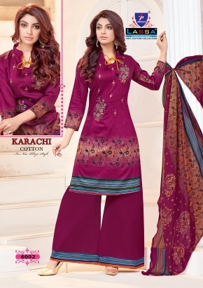 Lassa Karachi Cotton vol 6 Dress Material Wholesale Price