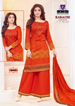 Lassa Karachi Cotton vol 6 Dress Material Wholesale Price