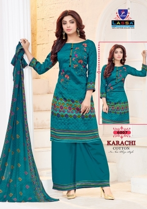 Lassa Karachi Cotton vol 6 Dress Material Wholesale Price