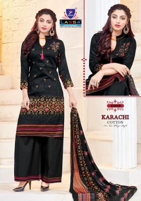 Lassa Karachi Cotton vol 6 Dress Material Wholesale Price