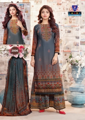 Lassa Tik Tok Plaza vol 2 Cotton Dress material Catalog