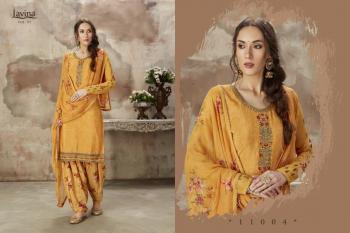 Lavina da patiyala natural crape Punjabi Dress wholesale Price