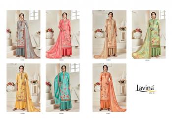 lavina vol 42 Cotton Satin aari work Salwar kameez Catalog