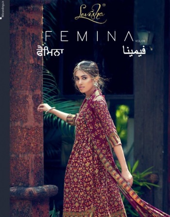 Levisha Femina vol 9 Pashmina salwar Kameez wholesaler