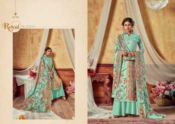 Levisha kohinoor vol 2 Satin Cotton Dress material