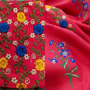 Libaas Cotton embroidered Branded Kurtis with Pant