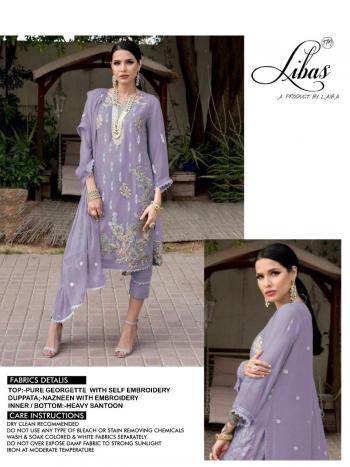 Libas Lpc vol 4 Georgette Pakistani Suits Wholesaler