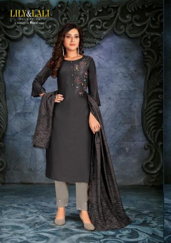 Lily and lali Muskan hand work Ethnic kurtis with pant and Dupatta