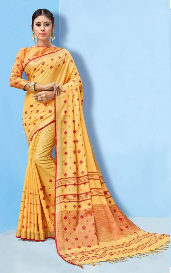 Linen Cotton saree buy wholesale Price