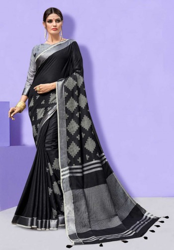 Linen Cotton saree buy wholesale Price