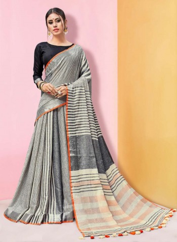 Linen Cotton saree buy wholesale Price