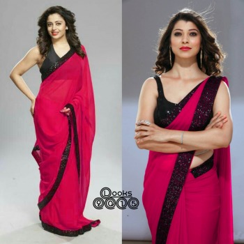 Look Classic Georgette Saree wholesale Price