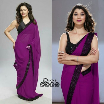 Look Classic Georgette Saree wholesale Price