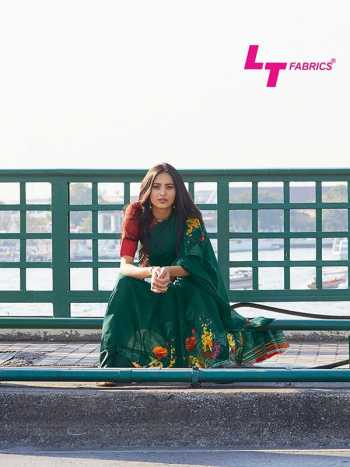 LT fabric Kaashi linen Saree wholesale price