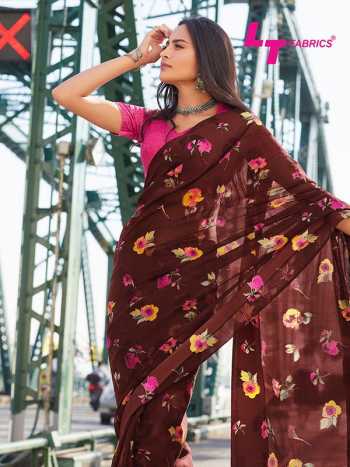 LT fabric Kaashi linen Saree wholesale price