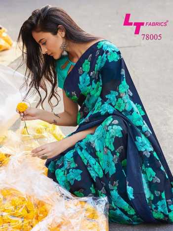 LT fabric Kaashi linen Saree wholesale price