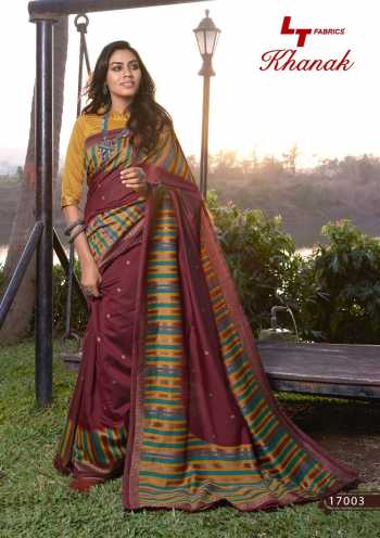 LT Khanak Cotton Silk Saree buy wholesale price