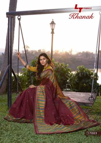 LT Khanak Cotton Silk Saree buy wholesale price