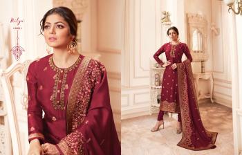 LT Nitya vol 156 jacquard Salwar Kameez catalog wholesale Price