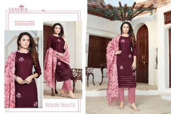 Luxuria Forecast vol 4 kurtis with palazzo and Dupatta wholesaler