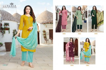 Luxuria Forecast vol 4 kurtis with palazzo and Dupatta wholesaler