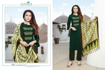 Luxuria Forecast vol 4 kurtis with palazzo and Dupatta wholesaler