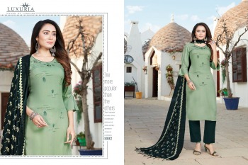 Luxuria Forecast vol 4 kurtis with palazzo and Dupatta wholesaler