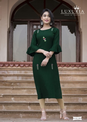 Luxuria house Ocean vol 3 Daily wear kurtis wholesaler