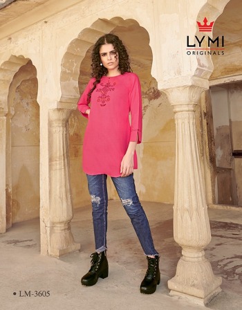 Lymi Artwork Rayon Western Tops Wholesaler