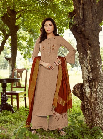 Lymi majestic rayon embroidered daily wear kurtis with palazzo and dupatta