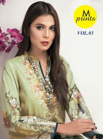 M print vol 3 Pakistani dress wholesale price