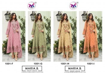 M3 Fashion maria B Night Angel Pakistani Suits catalog