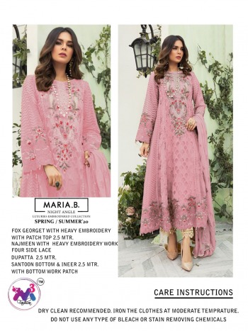 M3 Fashion maria B Night Angel Pakistani Suits catalog